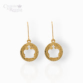 Crown Silhouette - Earrings
